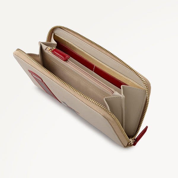 Radley London Porcini Large Zip Around Wallet | Christmas Is Calling AW25 | Radley London