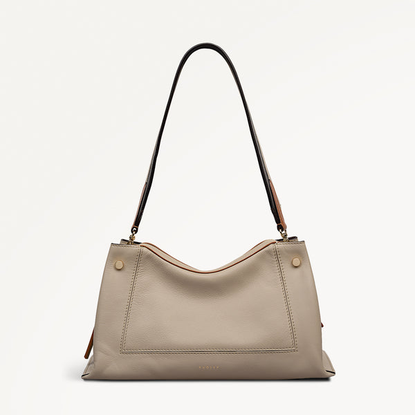 radley london Porcini Medium Ziptop Shoulder | Hope Gardens AW25 | Radley London