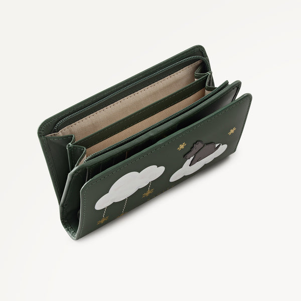Radley London Racing Green Medium Bifold Purse | It's Written In The Snowflakes AW25 | Radley London