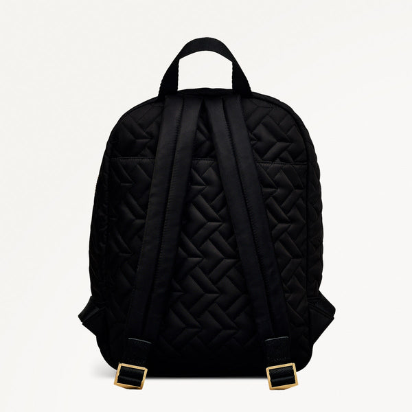 Radley London Responsible Black Backpack | Holland Park Quilt AW24 | Radley