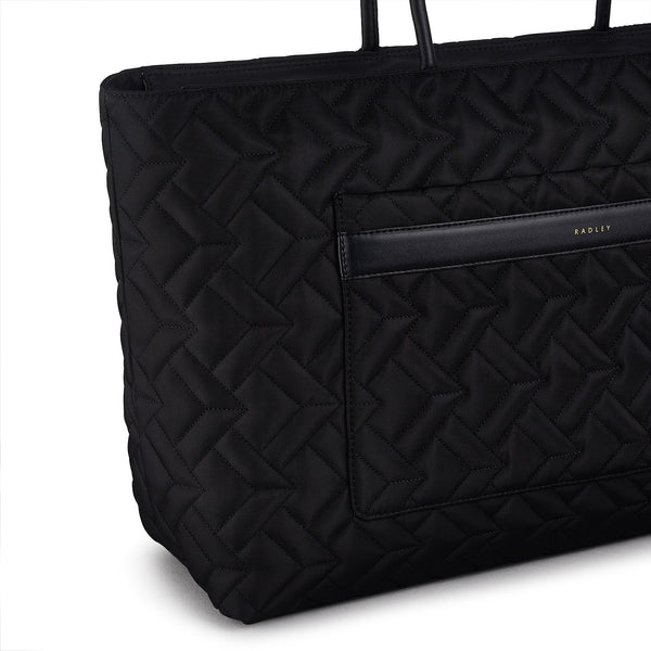 Radley London Responsible Black Large Tote | Holland Park AW24 | Radley