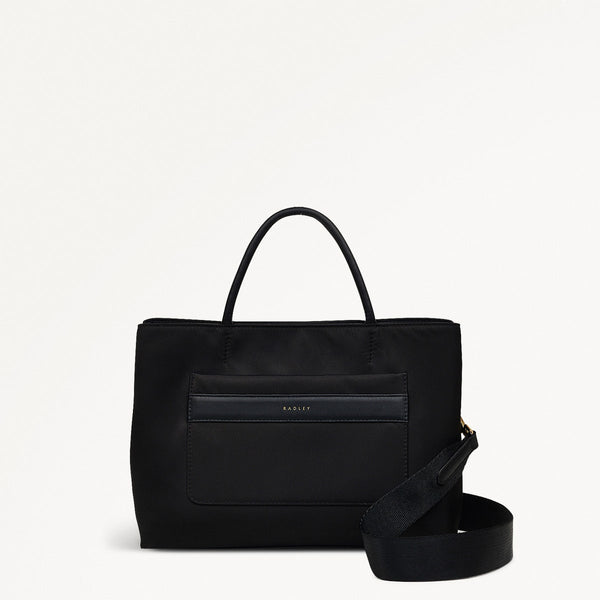 radley london Responsible Black Medium Grab Bag | Holland Park AW24 | Radley