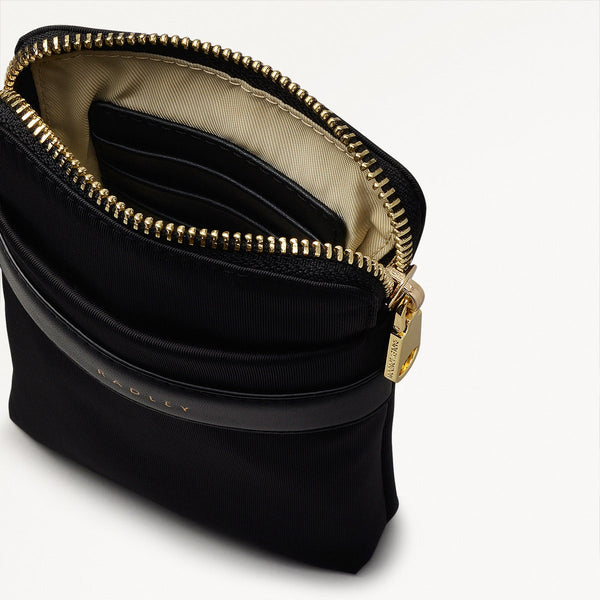Radley London Responsible Black Phone Bag | Holland Park AW24 | Radley