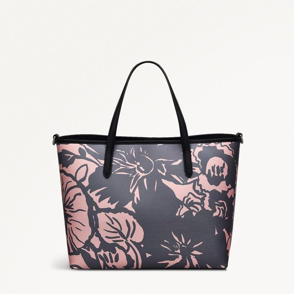 Radley London Responsible Medium Floral Grab Bag Black | Southwell Gardens SS25 | Radley