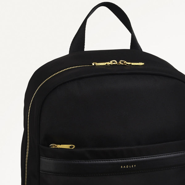 Radley London Responsible Women's Black Rucksack | Holland Park AW24 | Radley