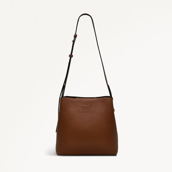 radley london Saddle Brown Designer Cross Body Bag | Dukes Place Collection AW24 | Radley
