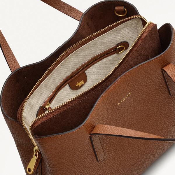 Radley London Saddle Brown Grab Bag | Dukes Place Collection | Radley