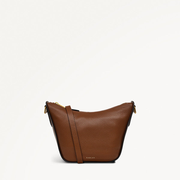 radley london Saddle Brown Leather Crossbody Bag | Oak Street Collection AW24 | Radley