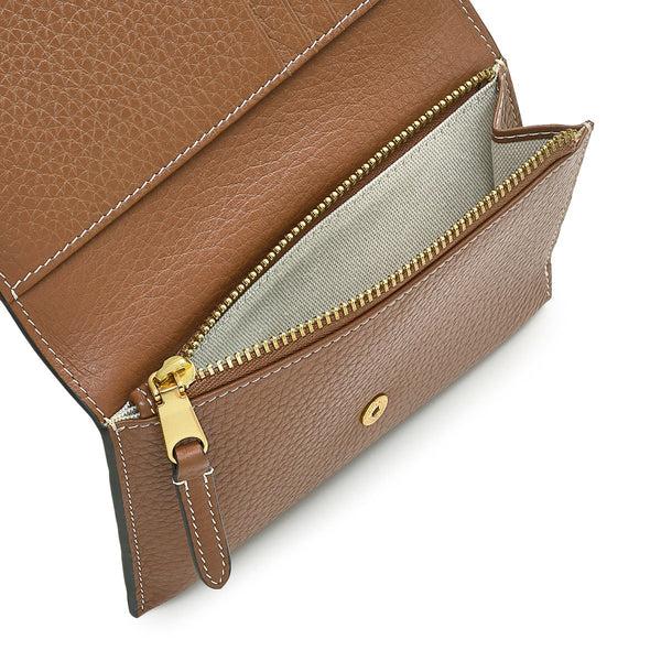 Radley London Saddle Brown Medium Flapover Purse | Oak Street AW24 | Radley