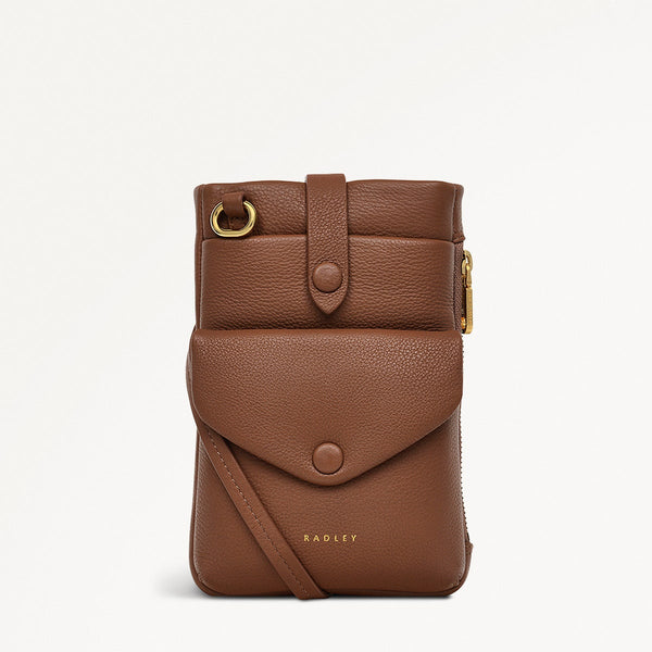 radley london Saddle Brown Phone Crossbody | Mallow Street AW24 | Radley