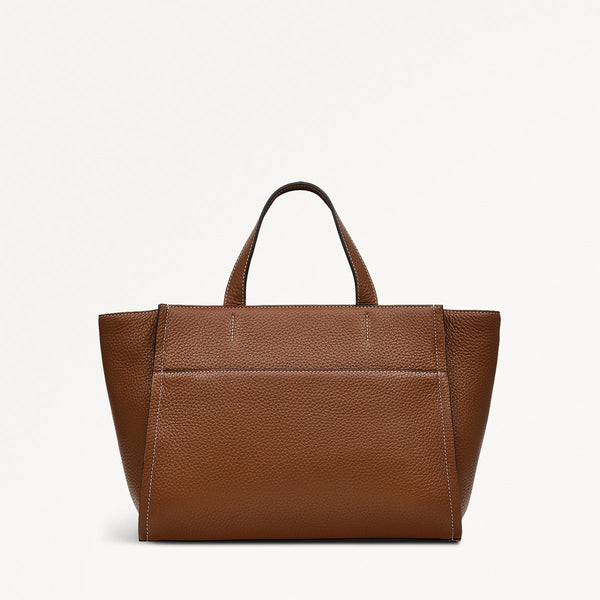 Radley London Saddle Brown Ziptop Grab Bag | Oak Street Collection AW24 | Radley