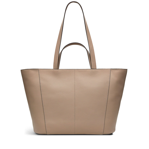 Radley London Silt Leather Beige Tote Bag | Pockets Icon Collection AW24 | Radley