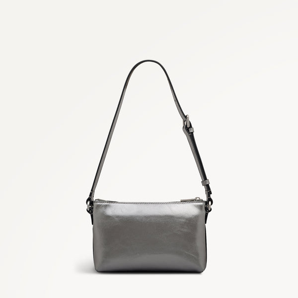 Radley London Silver Mini Ziptop East-West Shoulder Bag | Pockets AW25 | Radley London