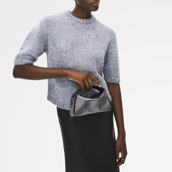 Radley London Silver Small Ziptop Grab Bag | De Beauvoir AW25 | Radley London