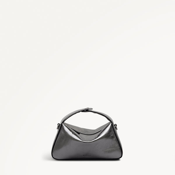 radley london Silver Small Ziptop Grab Bag | De Beauvoir AW25 | Radley London