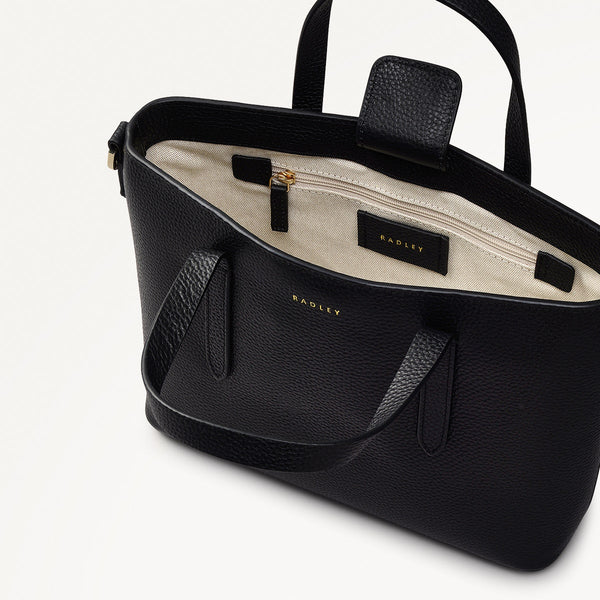 Radley London Small Black Leather Multiway Bag | Silk Street AW25 | Radley