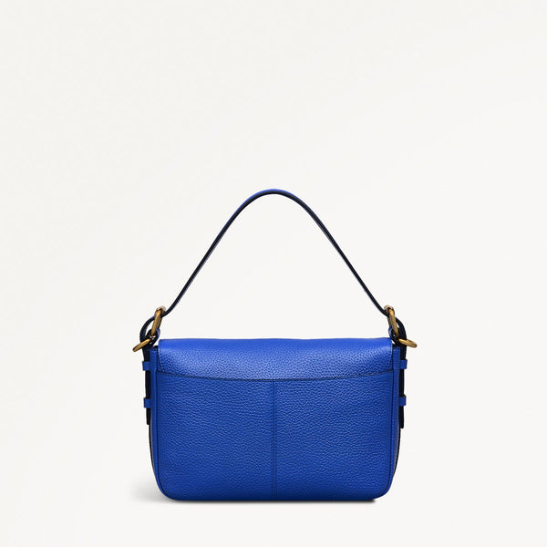 Radley London Small Flapover Blue Crossbody Bag | Grafton Street Crossbody SS25 | Radley