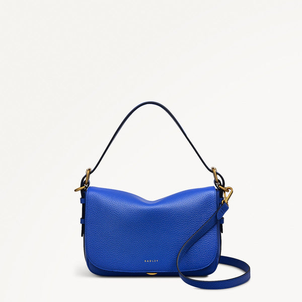 radley london Small Flapover Blue Crossbody Bag | Grafton Street Crossbody SS25 | Radley