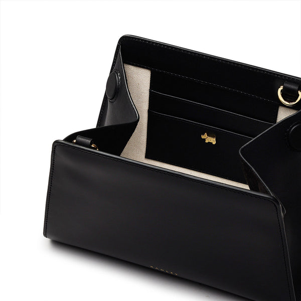 Radley London Small Leather Black Cross Body Bag | Glasshouse AW24 | Radley