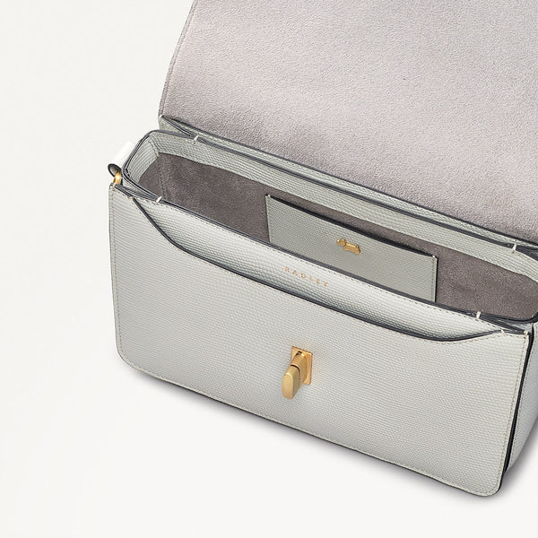 Radley London Small Leather Faux Lizard Crossbody | Threadneedle Street SS25 | Radley