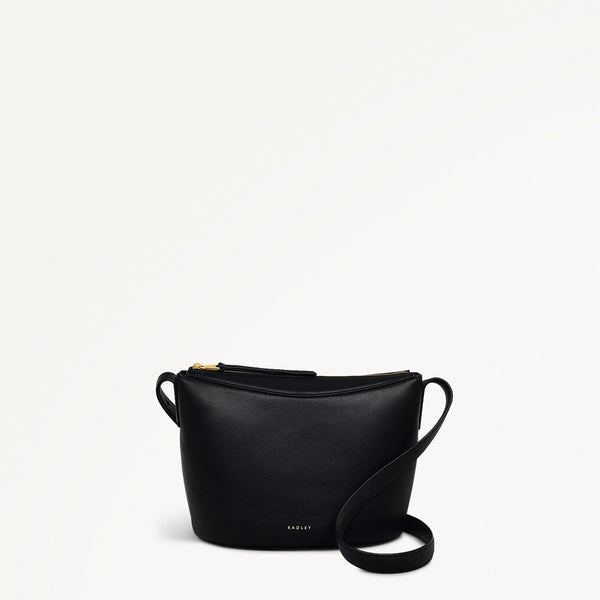 radley london Small Zip-Top Crossbody Black | The Kensal Collection SS25 | Radley