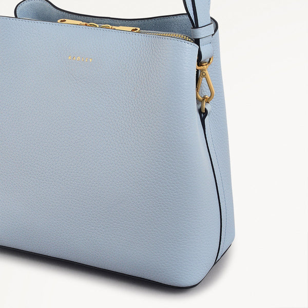 Radley London Smoke Blue Compartment Crossbody | Dukes Place SS25 | Radley