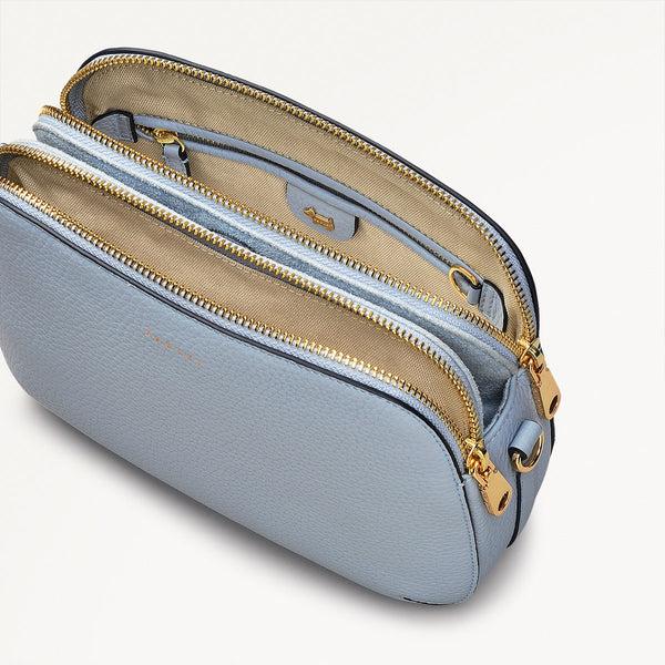Radley London Smoke Blue Crossbody Bag | Dukes Place Collection SS25 |Radley