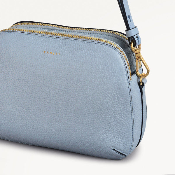 Radley London Smoke Blue Crossbody Bag | Dukes Place Collection SS25 |Radley