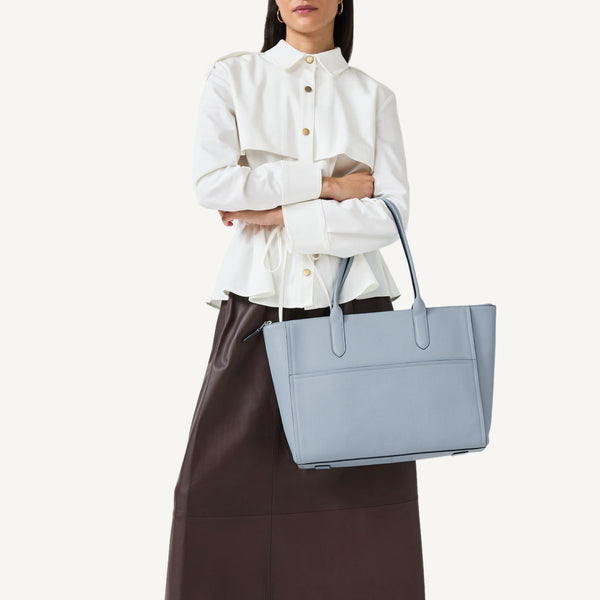 Radley London Smoke Blue Winged Shape Handbag Tote | Oak Street SS25 | Radley