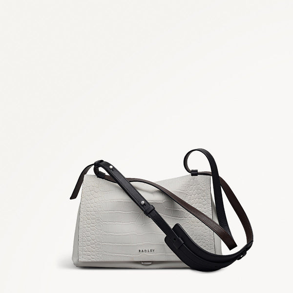 Radley London Snow Medium Flapover Shoulder | Mercer Street AW25 | Radley London