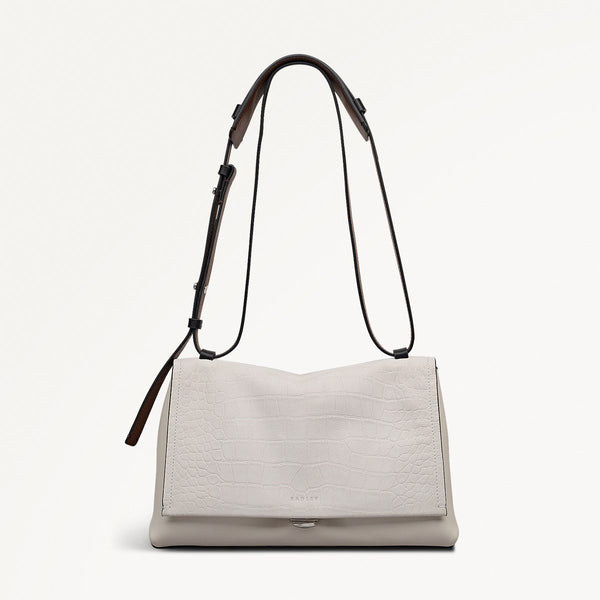 radley london Snow Medium Flapover Shoulder | Mercer Street AW25 | Radley London