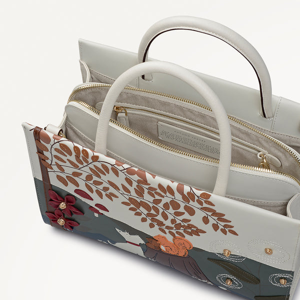 Radley London Snow Medium Ziptop Grab | Autumn Leaves AW25 | Radley London