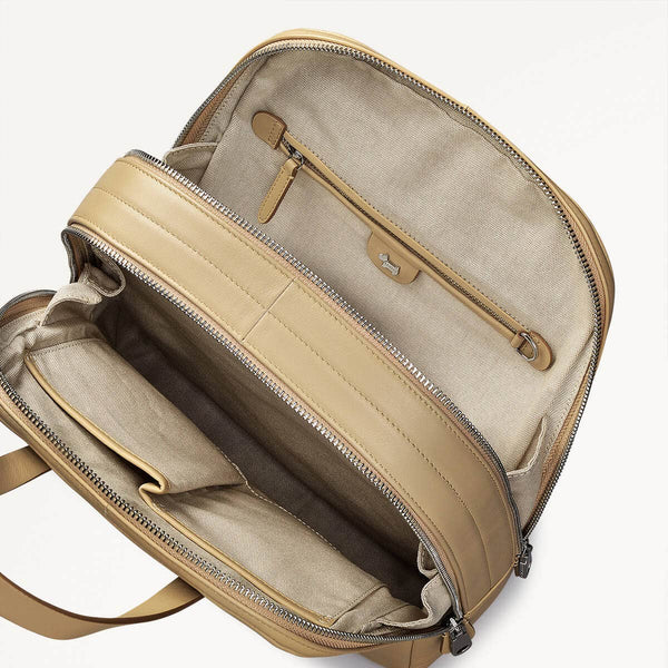 Radley London Stone Beige Woman's Backpack | Dukes Place Collection SS25 | Radley