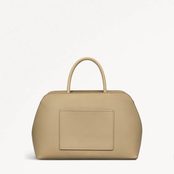 Radley London Stone Beige Ziptop Grab Bag | Liverpool Street Collection SS25 | Radley