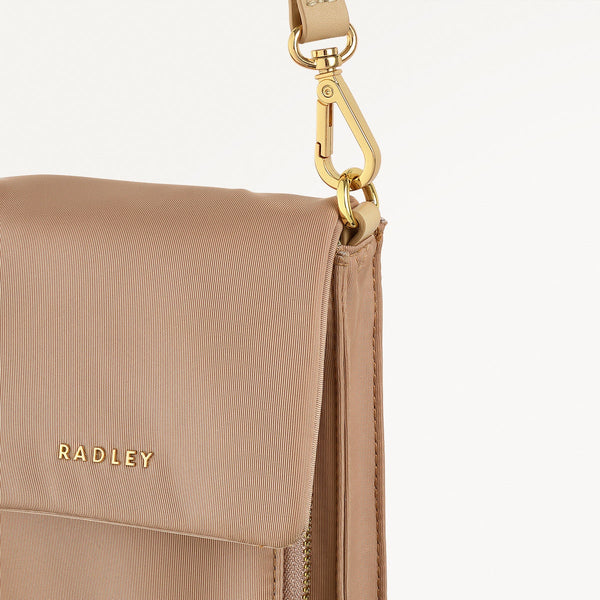Radley London Stone Leather Phone Crossbody Beige | Guildford Grove SS25 | Radley