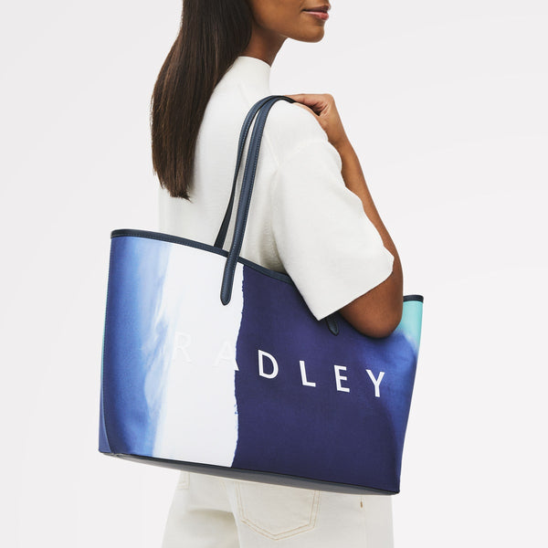 Radley London Stripe Designer Tote Handbag | Southwell Gardens Collection AW25 | Radley
