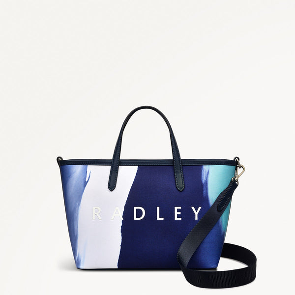 radley london Stripe Non-Leather Grab Bag | Southwell Gardens Collection AW25 | Radley