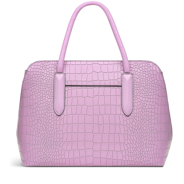 Radley London Sugar Pink Grab Bag | Liverpool Street 2.0 Faux Croc AW24 | Radley