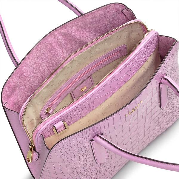 Radley London Sugar Pink Grab Bag | Liverpool Street 2.0 Faux Croc AW24 | Radley