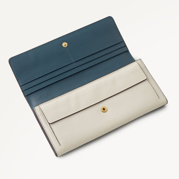 Radley London Teal Large Flapover Wallet | An Ice Day AW25 | Radley London
