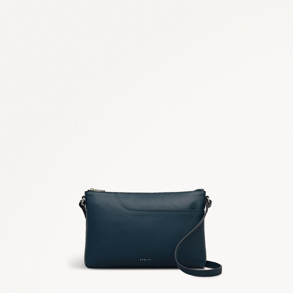 radley london Teal Medium Ziptop Ew Cross Body | Pockets AW25 | Radley London