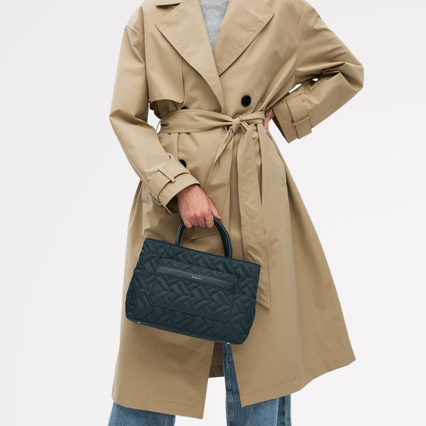 Radley London Teal Medium Ziptop Grab | Holland Park AW25 | Radley London