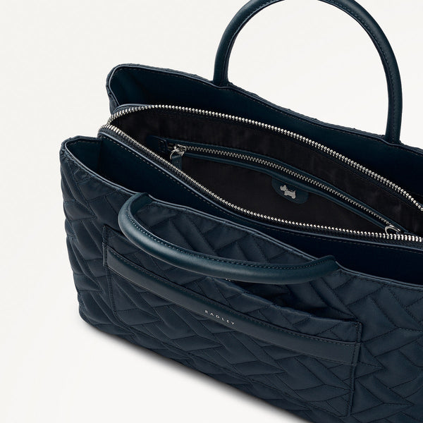 Radley London Teal Medium Ziptop Grab | Holland Park AW25 | Radley London