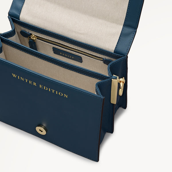 Radley London Teal Small Flapover Cross Body Bag | Book Street AW25 | Radley London