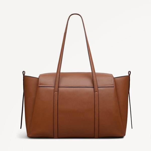 Radley London The Chancery Large Flapover Shoulder Cognac - 113238