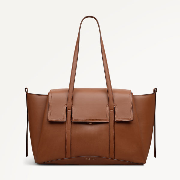 radley london The Chancery Medium Flapover Shoulder Cognac - 113240