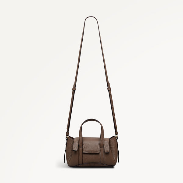 Radley London The Chancery Small Flapover Satchel Coffee - 113034