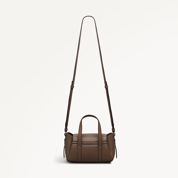 Radley London The Chancery Small Flapover Satchel Coffee - 113034