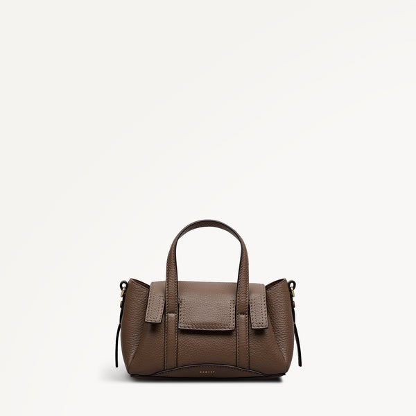 radley london The Chancery Small Flapover Satchel Coffee - 113034