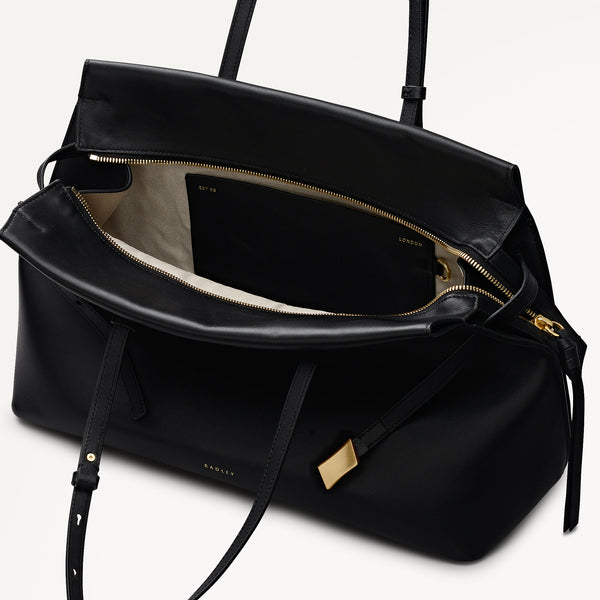 Radley London The Christina Large Ziptop Shoulder Black - 113043